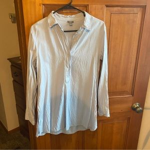 Aerie light blue tunic